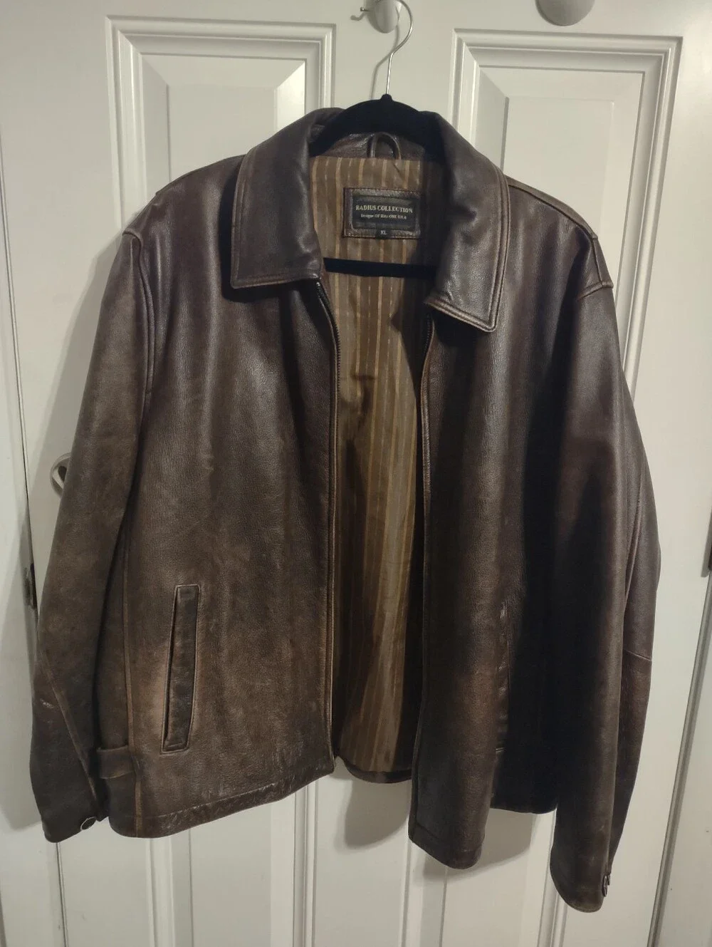 Radius Collection Vintage Genuine Leather Jacket